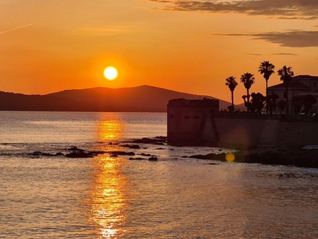 Coucher du soleil à Alghero
