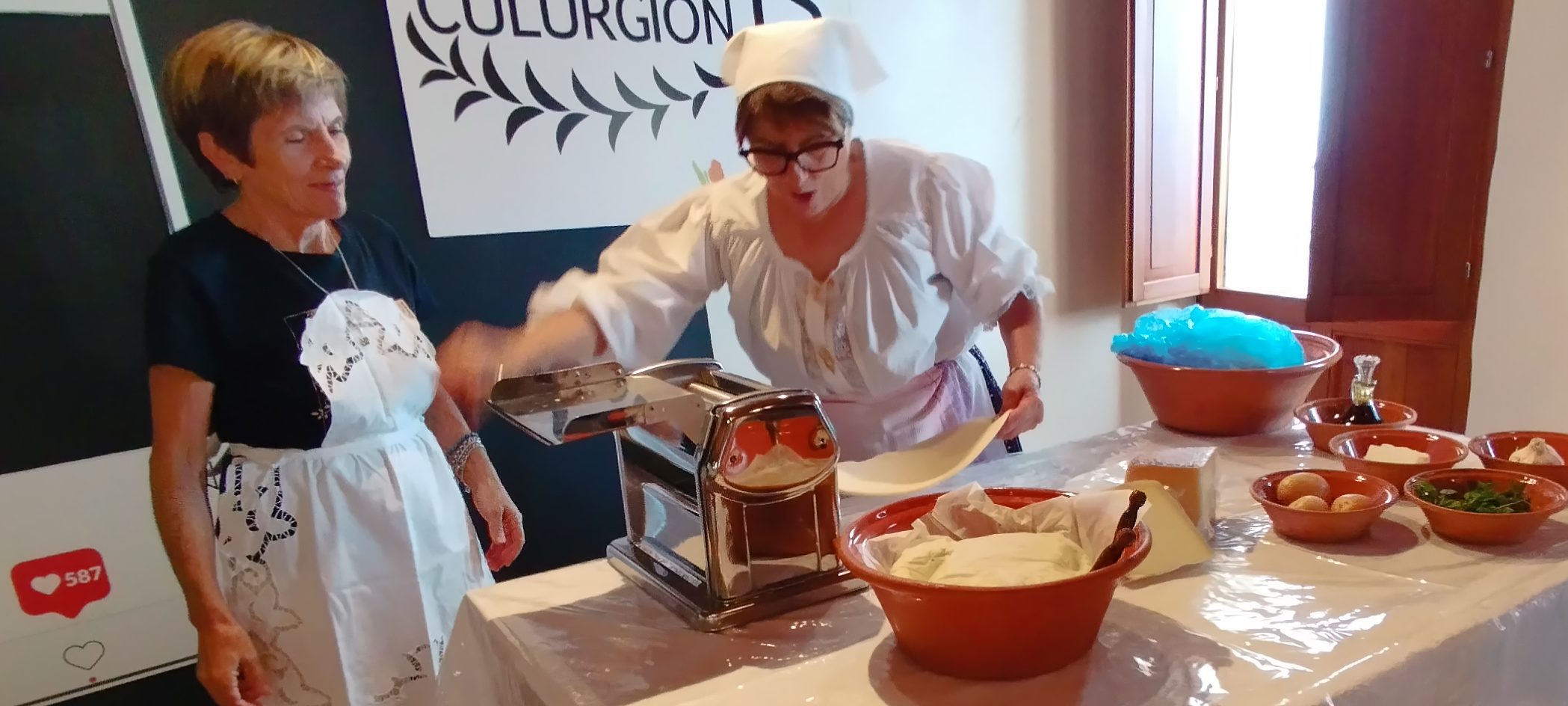 Atelier cuisine en novembre en Sardaigne