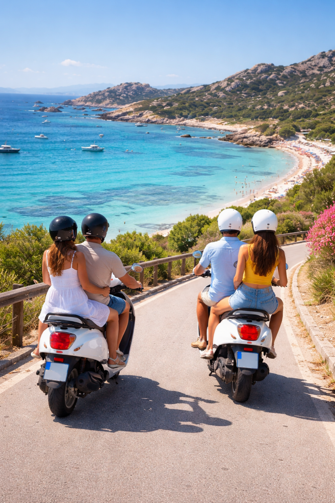 Découverte de l’île de La Maddalena en scooter